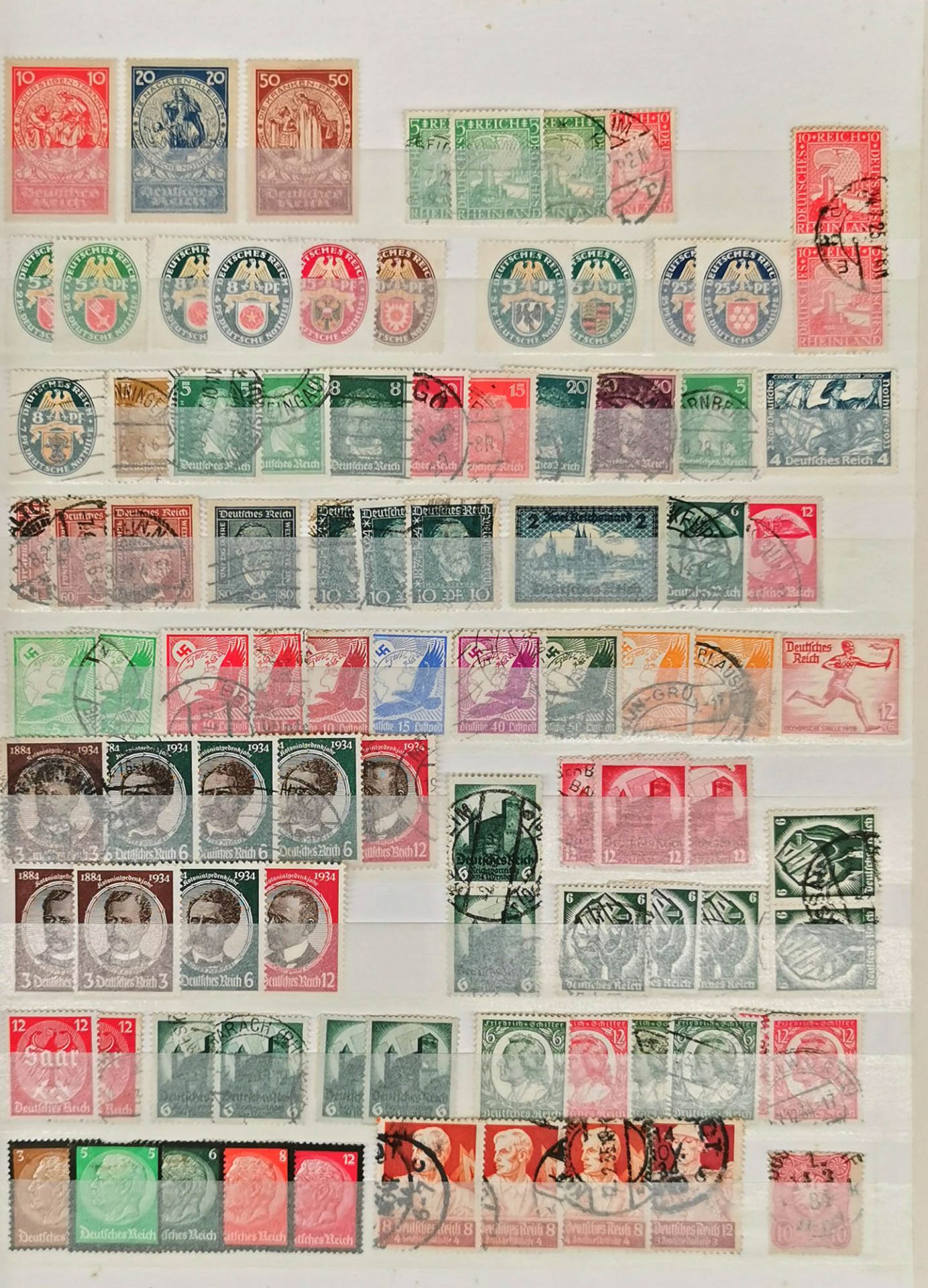 Briefmarken-Album Deutsches Reich / 3. Reich - Image 2 of 3