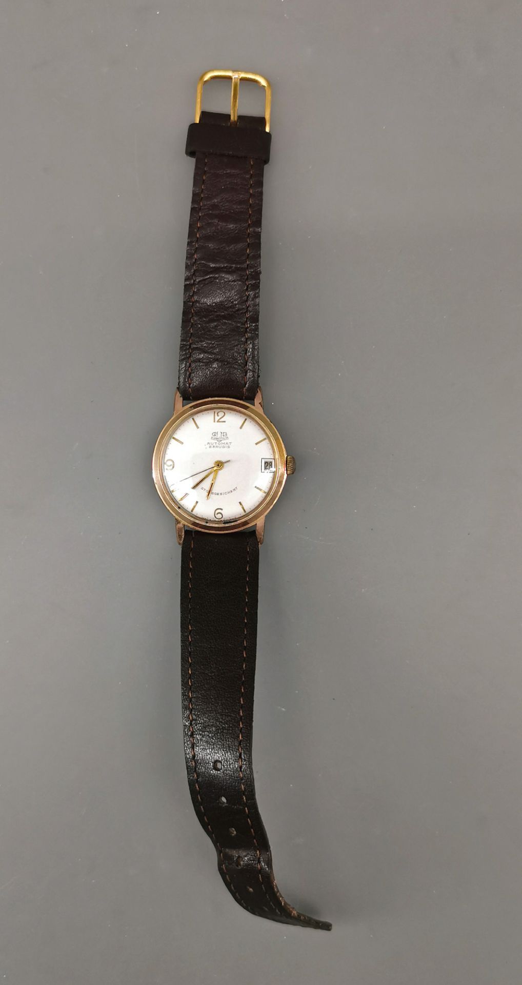 Herren-Armbanduhr Glashütte Automat Kaliber 67.1 Vintage