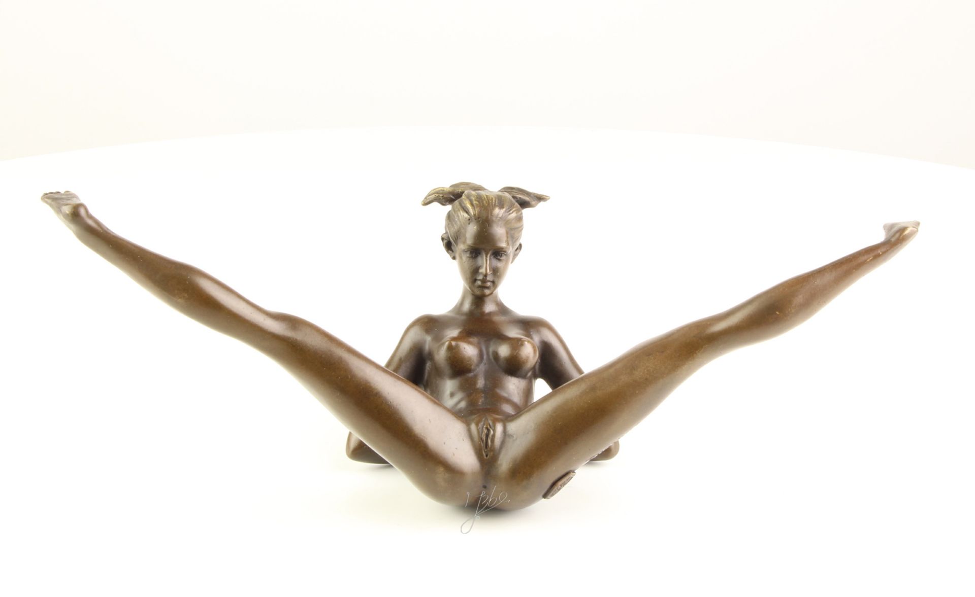 Bronze Skulptur nackte Frau - Image 3 of 3
