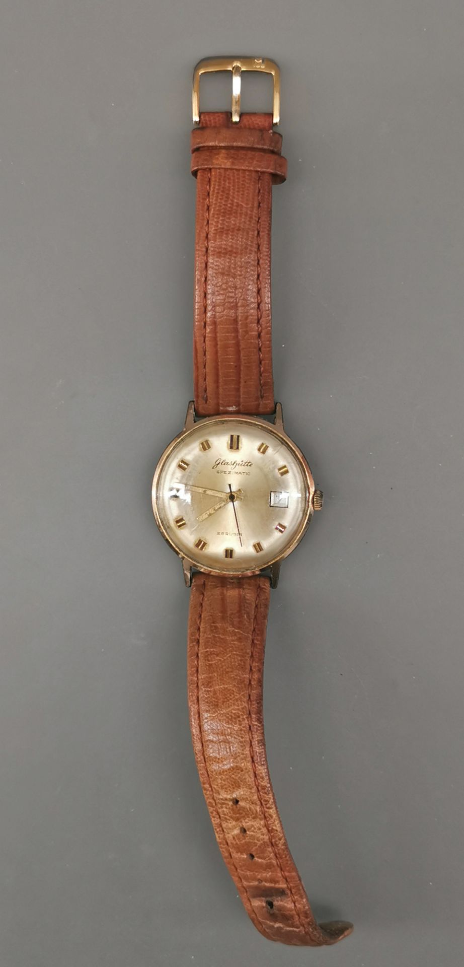 Herren-Armbanduhr Glashütte Spezimatic Kaliber 75 Vintage