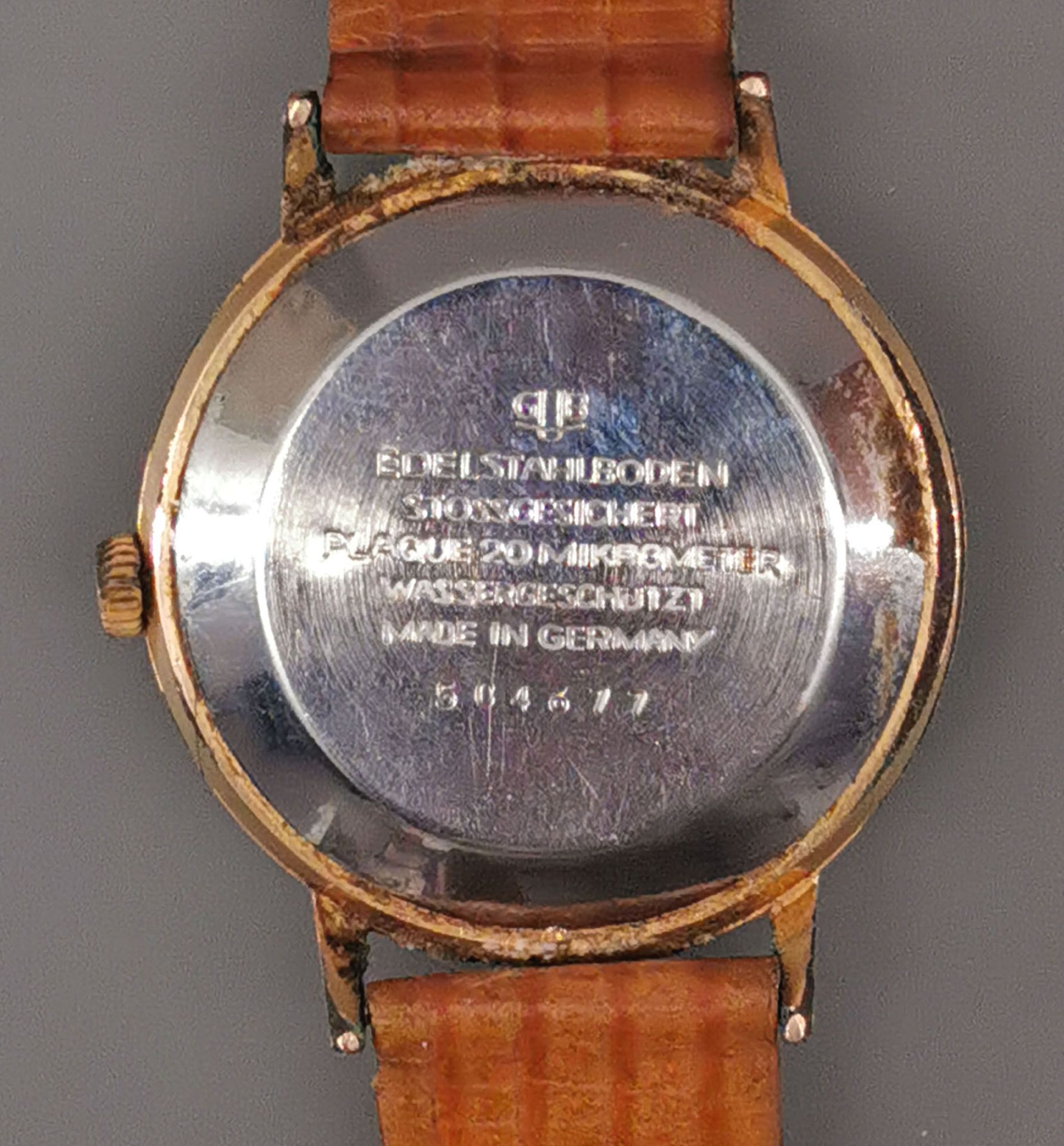 Herren-Armbanduhr Glashütte Spezimatic Kaliber 75 Vintage - Image 4 of 4