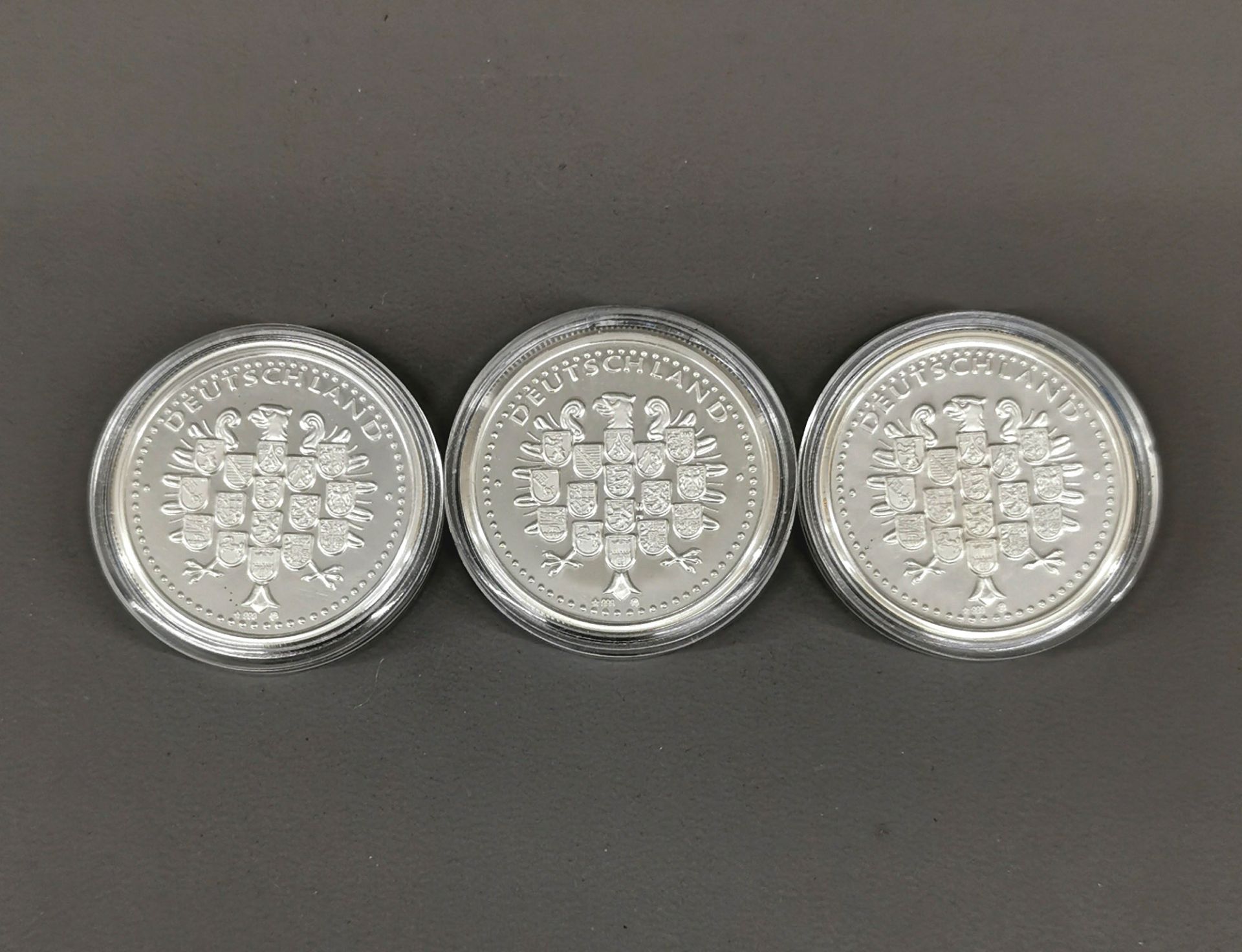 3 Silber-Medaillen Bundespräsidenten - Bild 2 aus 2
