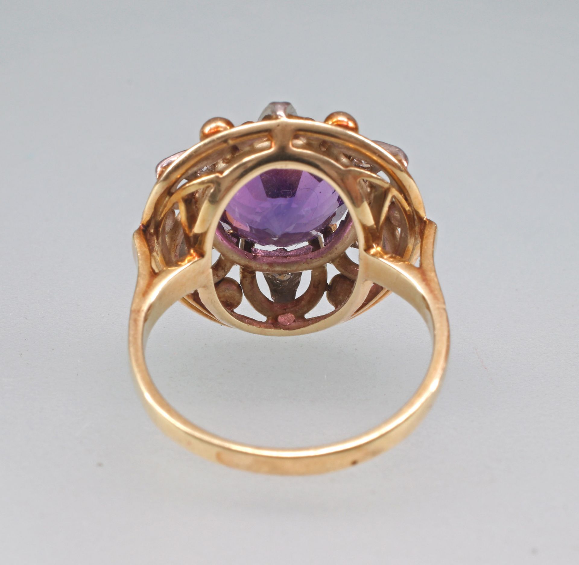 Brillant-Amethyst-Ring - Image 4 of 5