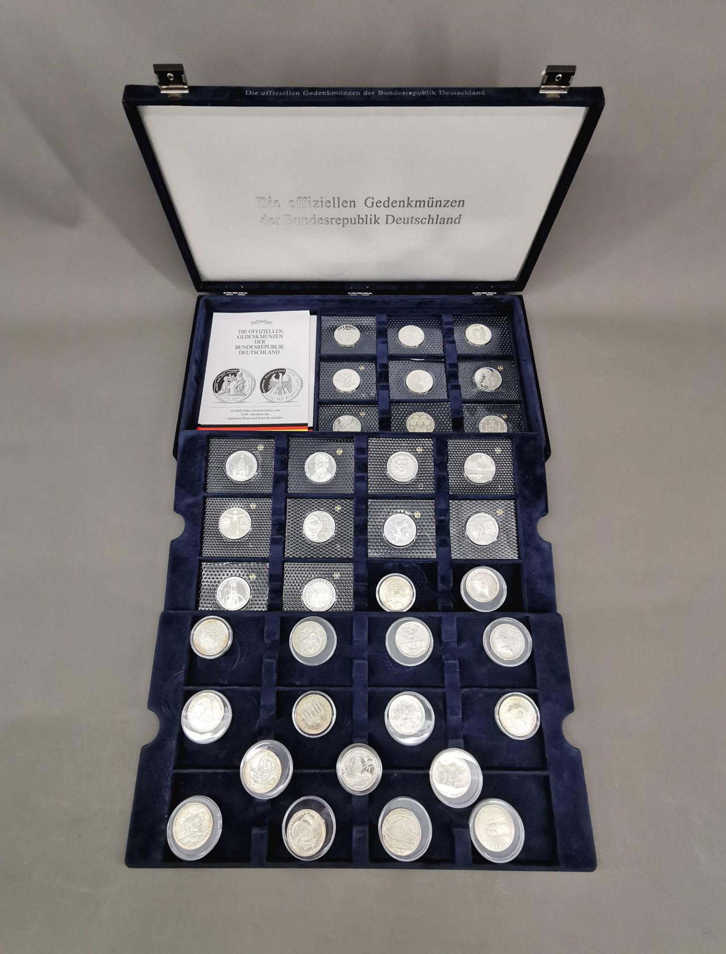 Silber-Sammlung 10 DM Gedenkmünzen der BRD