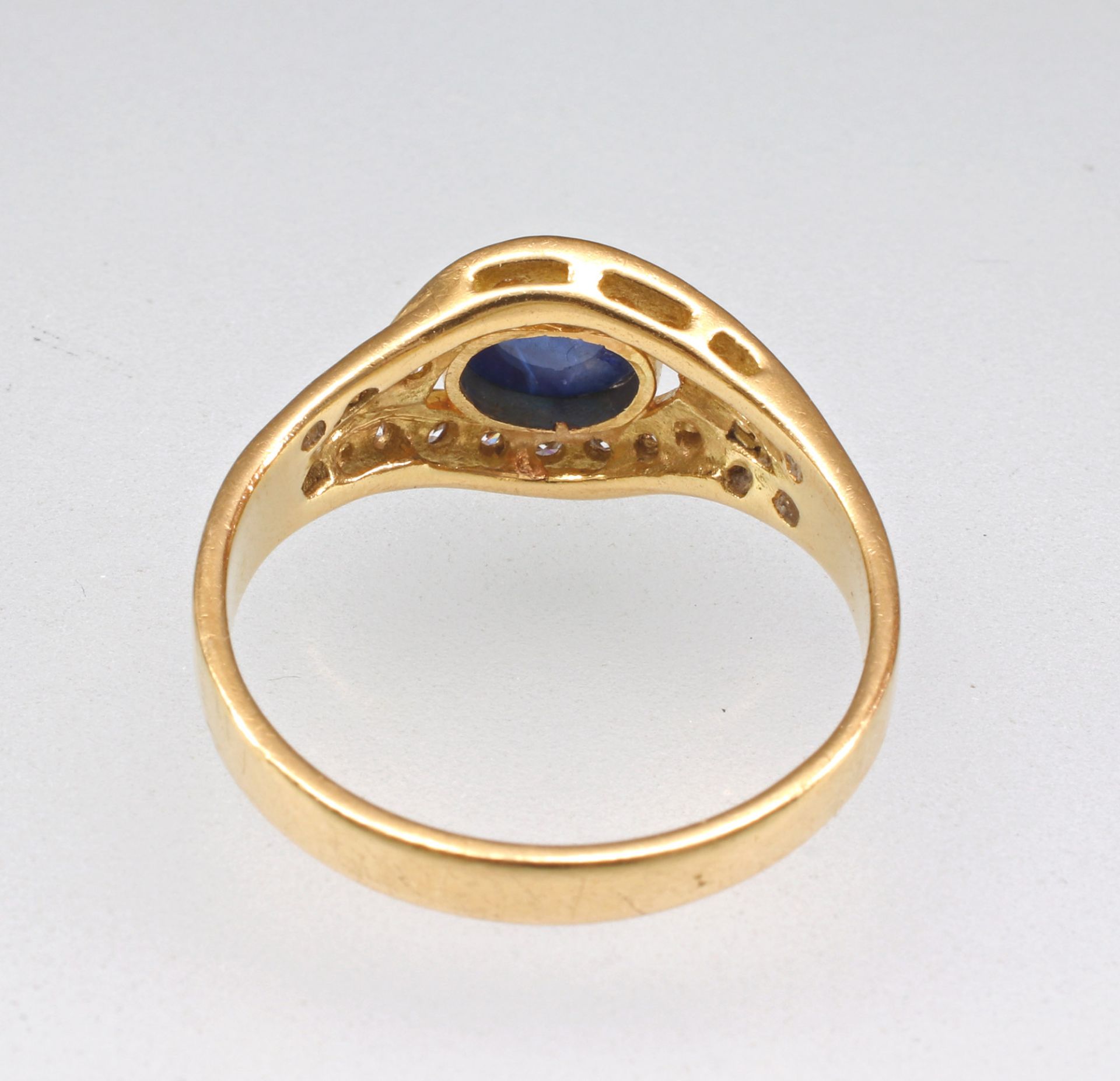 Saphir-Brillant-Ring - Image 4 of 5