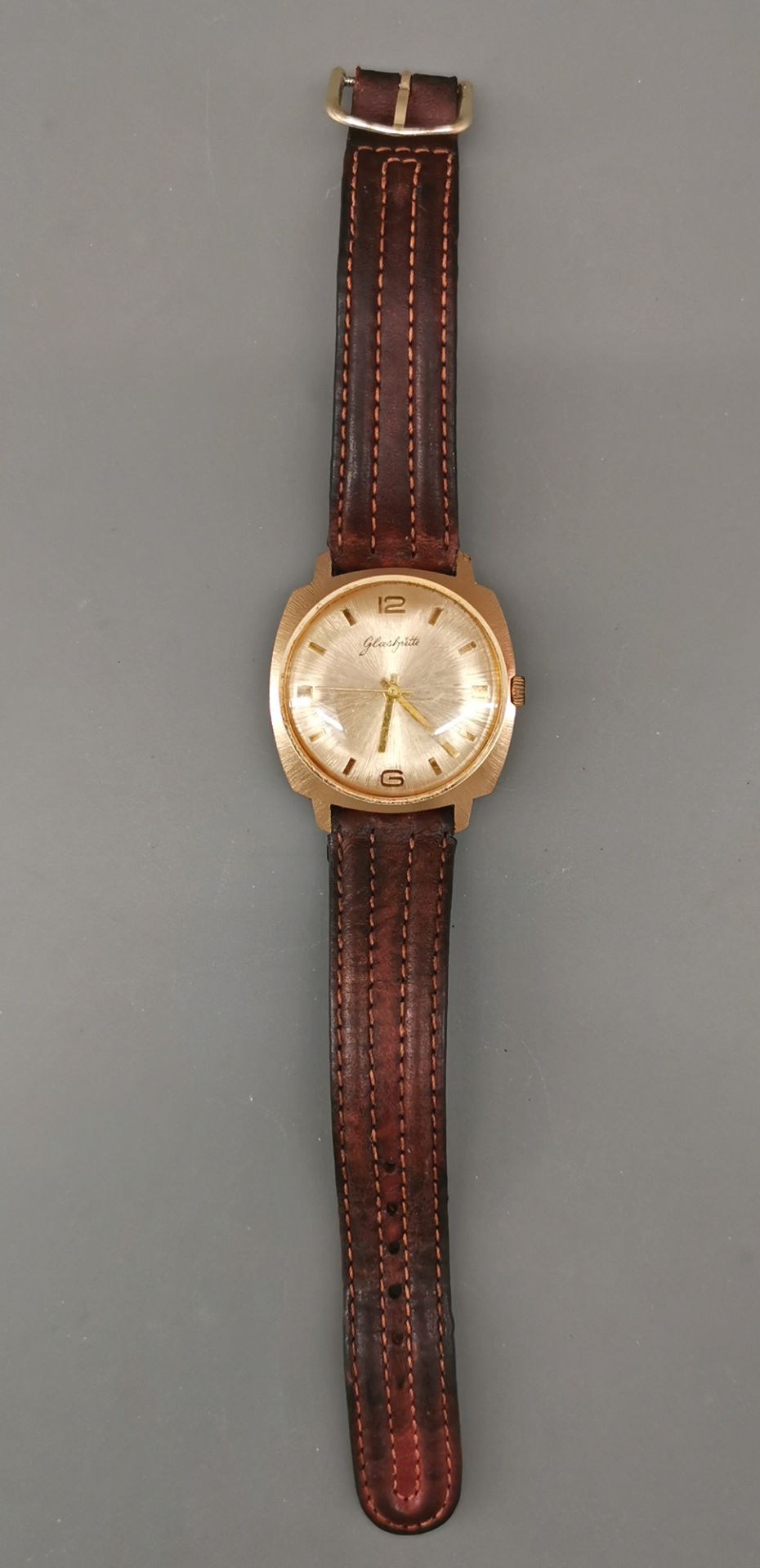 Herren-Armbanduhr Glashütte Spezimatic Kaliber 74 Vintage