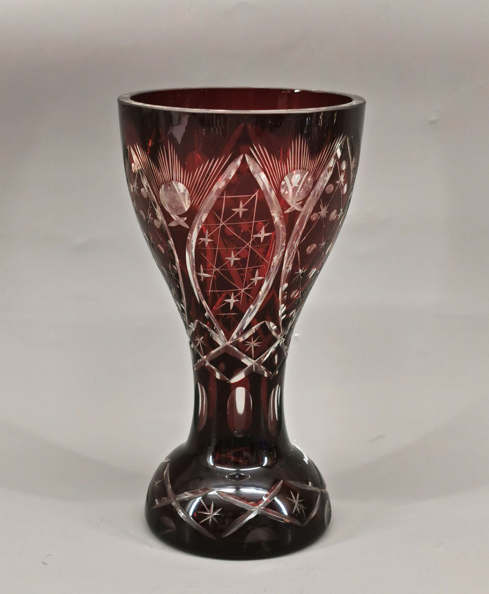  Überfang-Vase - Bild 2 aus 3