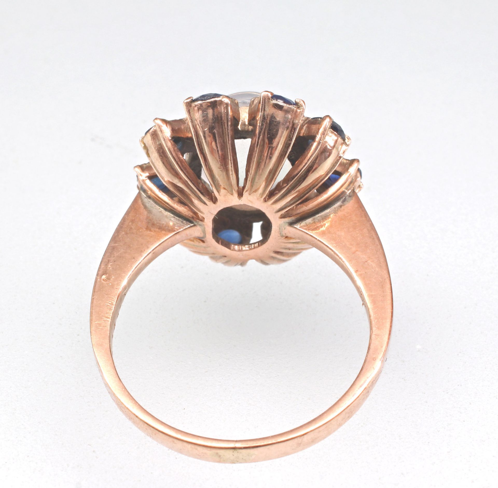 Saphir-Mondstein-Ring - Image 4 of 5