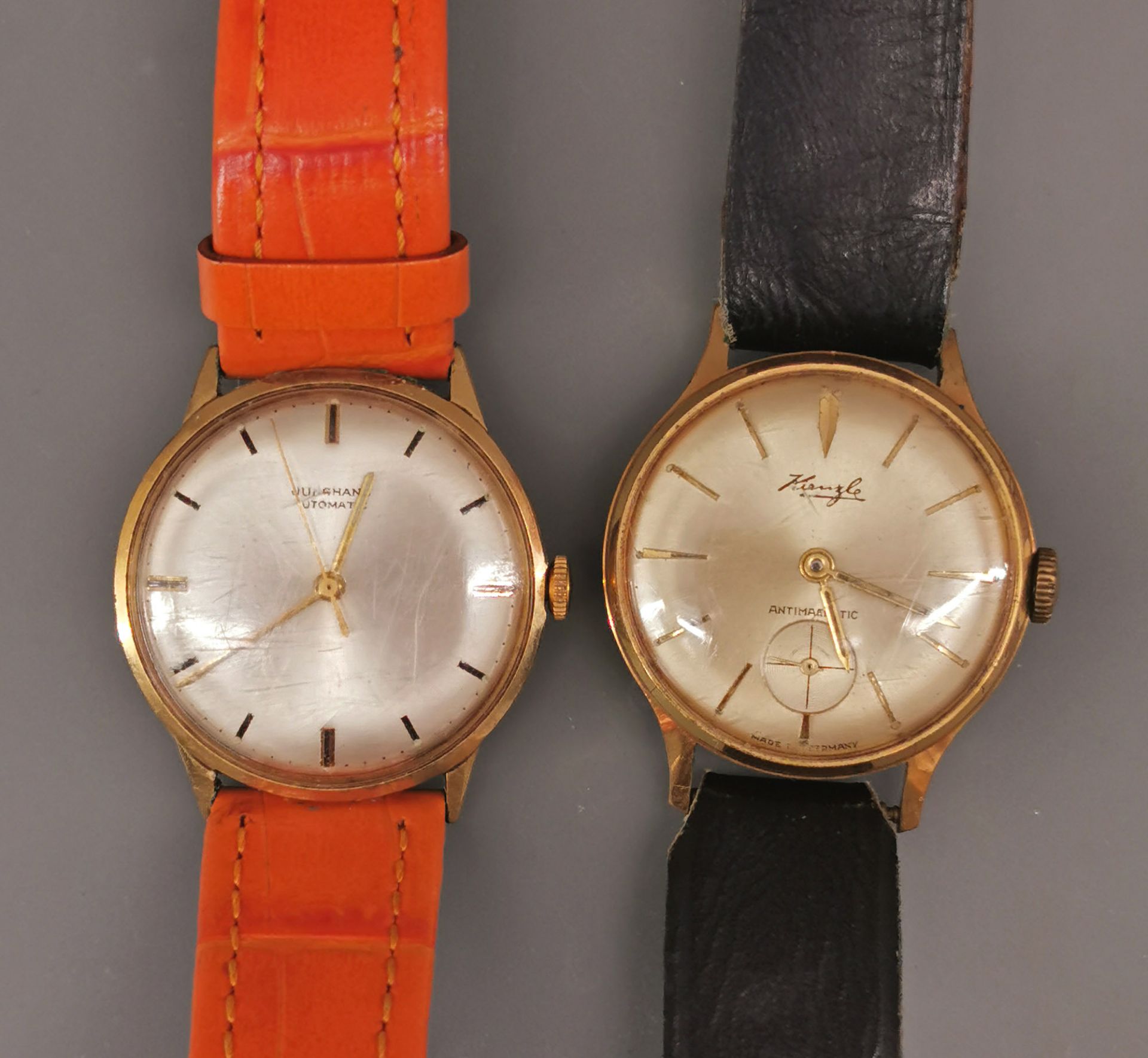 2 Klassische Herren-Armbanduhren Kienzle & Junghans Automatic Vintage - Image 2 of 4