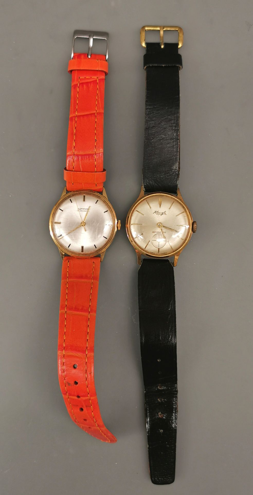 2 Klassische Herren-Armbanduhren Kienzle & Junghans Automatic Vintage