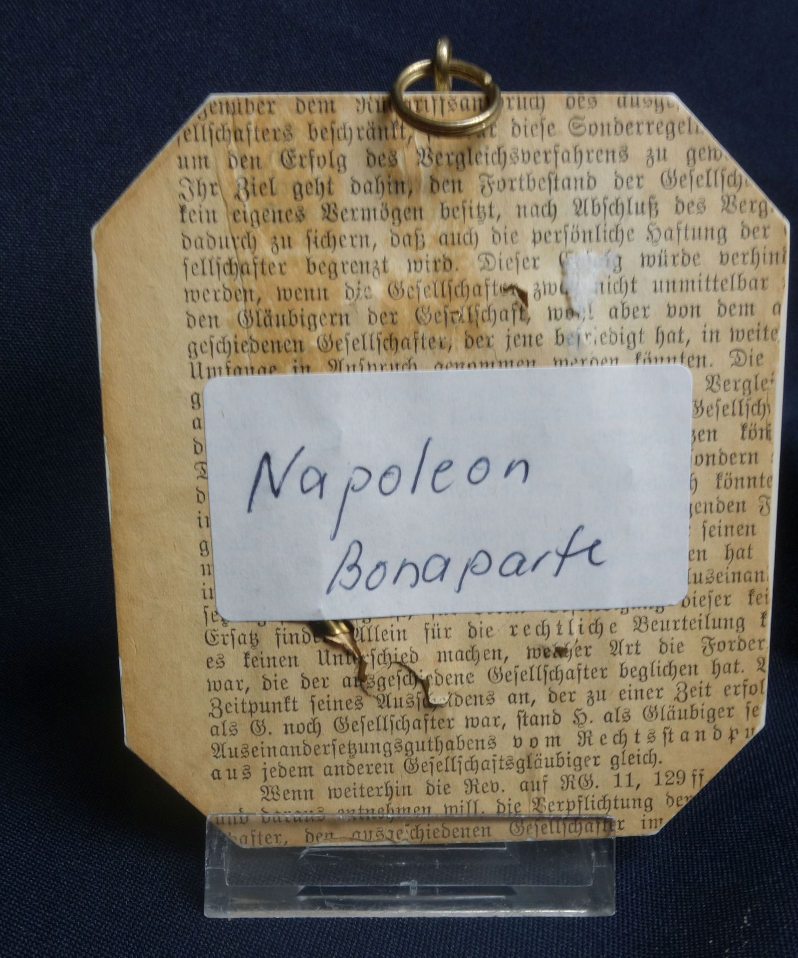 MINIATUR "NAPOLEON BONAPARTE" - Bild 4 aus 4