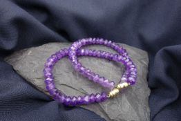 KETTE MIT AMETHYSTBESATZ