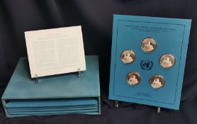 MÜNZSET: UNITED NATIONS FIVE-LANGUAGE PROOF SET