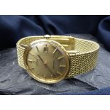 GOLDENE ARMBANDUHR - OMEGA SEAMASTER DE VILLE