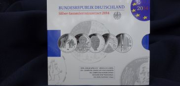 SILBERGEDENKMÜNZEN-SET 2014