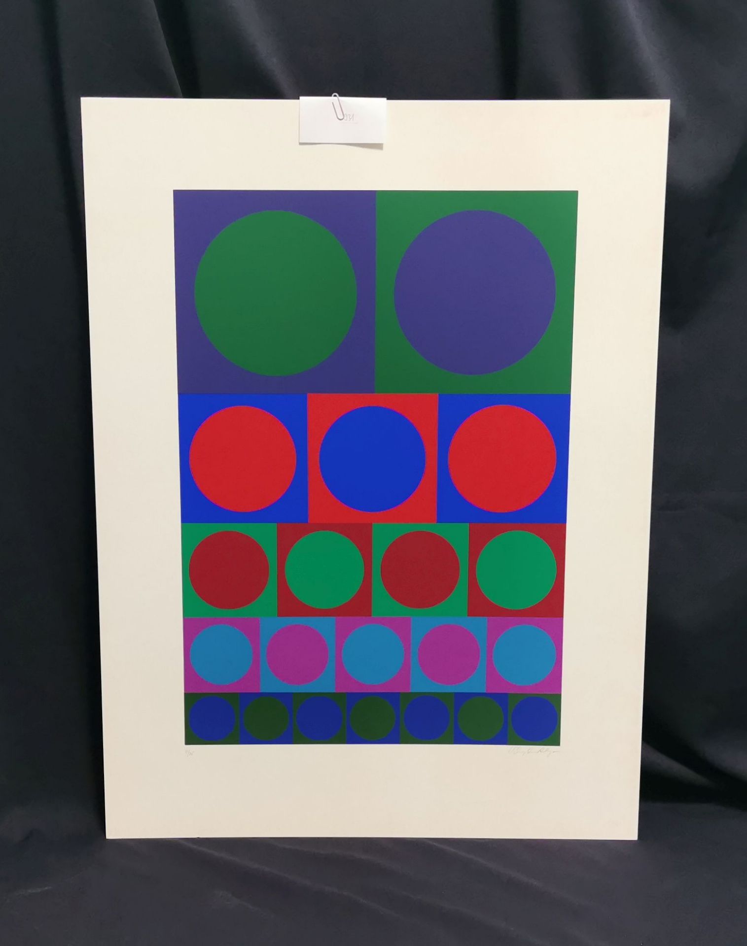 VICTOR VASARELY - FARBSERIGRAPHIE