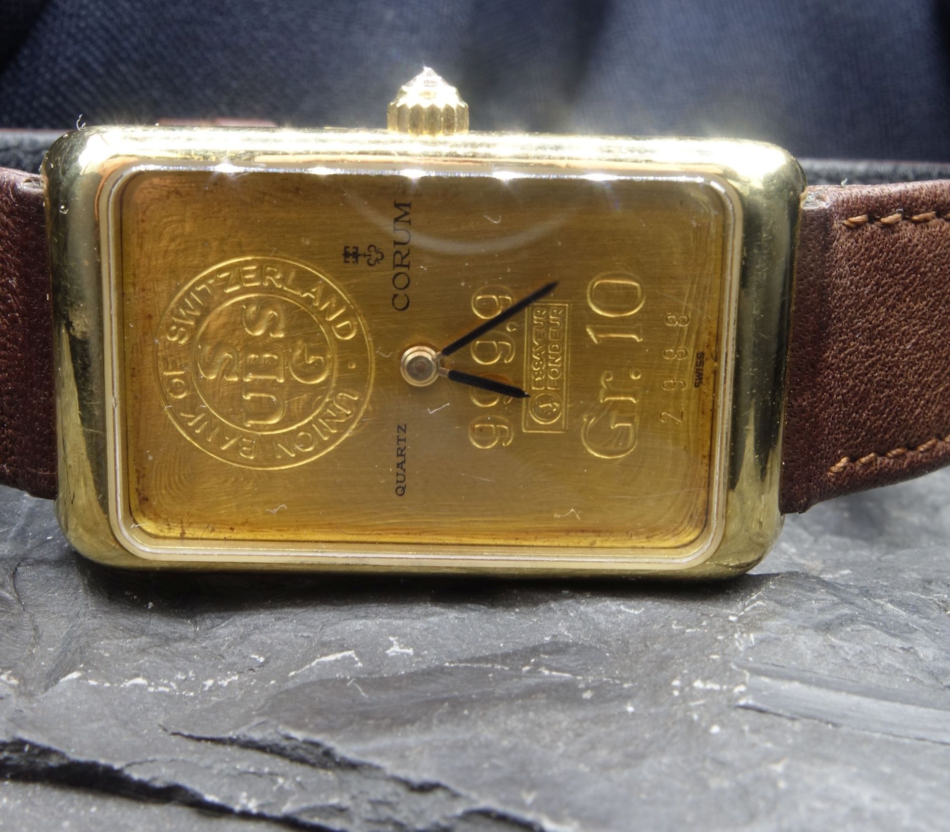 ARMBANDUHR / BARRENUHR: CORUM INGOT - Bild 3 aus 6