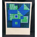 VICTOR VASARELY - FARBSERIGRAPHIE