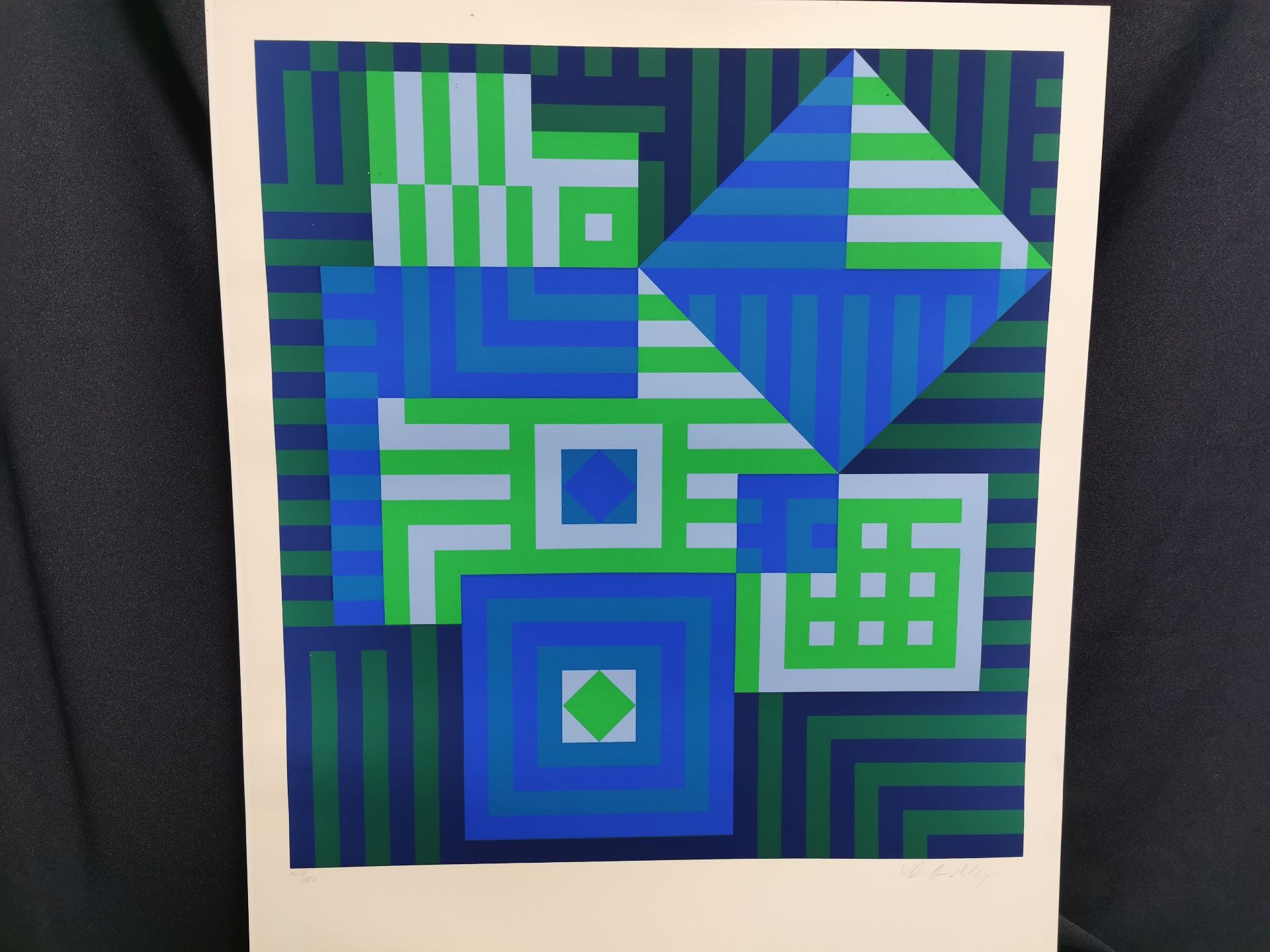 VICTOR VASARELY - FARBSERIGRAPHIE - Bild 2 aus 3