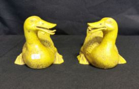 PAAR TIERFIGUREN "ENTEN"