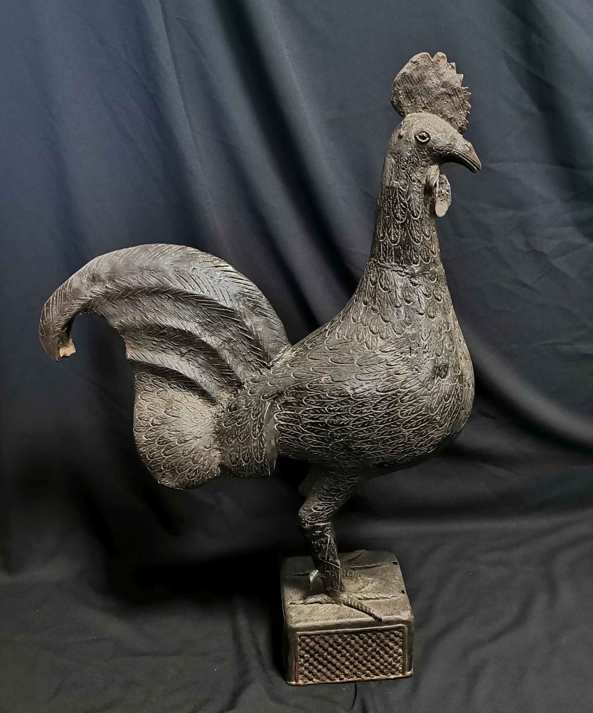 LARGE BENIN ROOSTER - Image 3 of 4