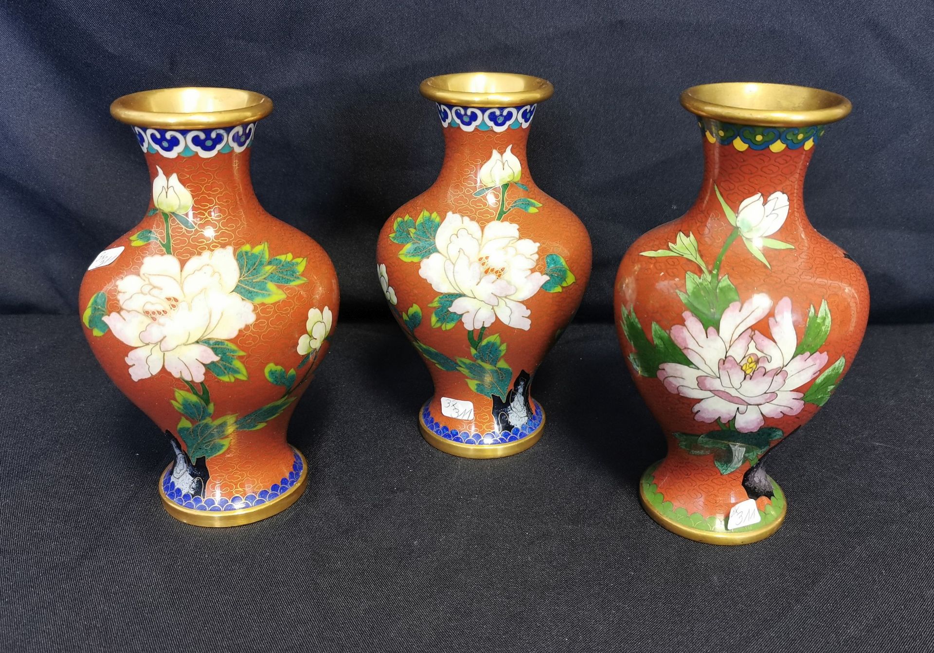 CLOISONNE VASENSET