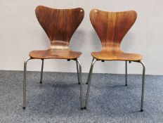 PAAR ARNE JACOBSEN STÜHLE 3107