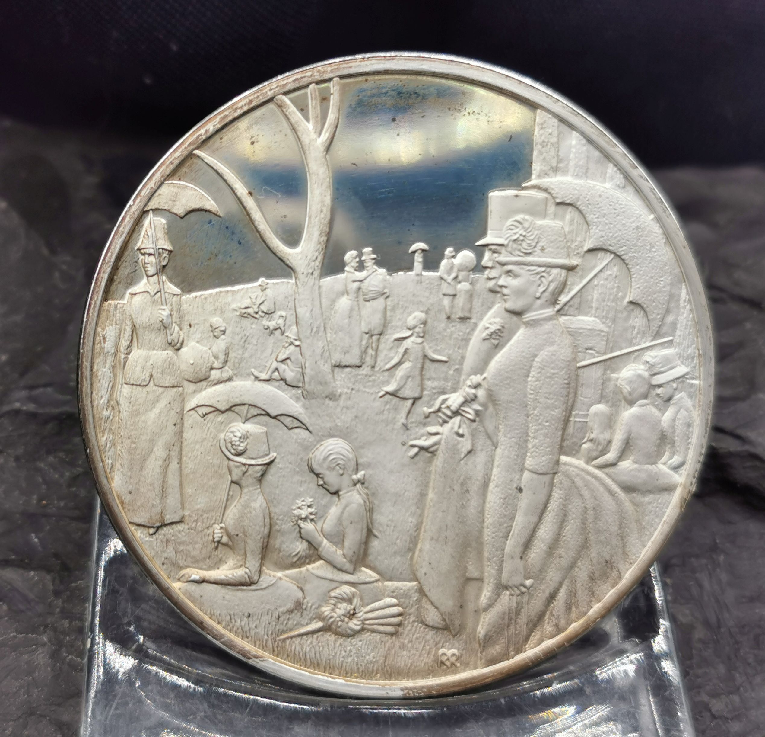 SILVER MEDAL - Image 2 of 2