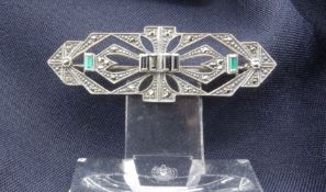 ART DECO BROSCHE