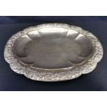 OVAL BOWL WITH RELIEF DECORATION 