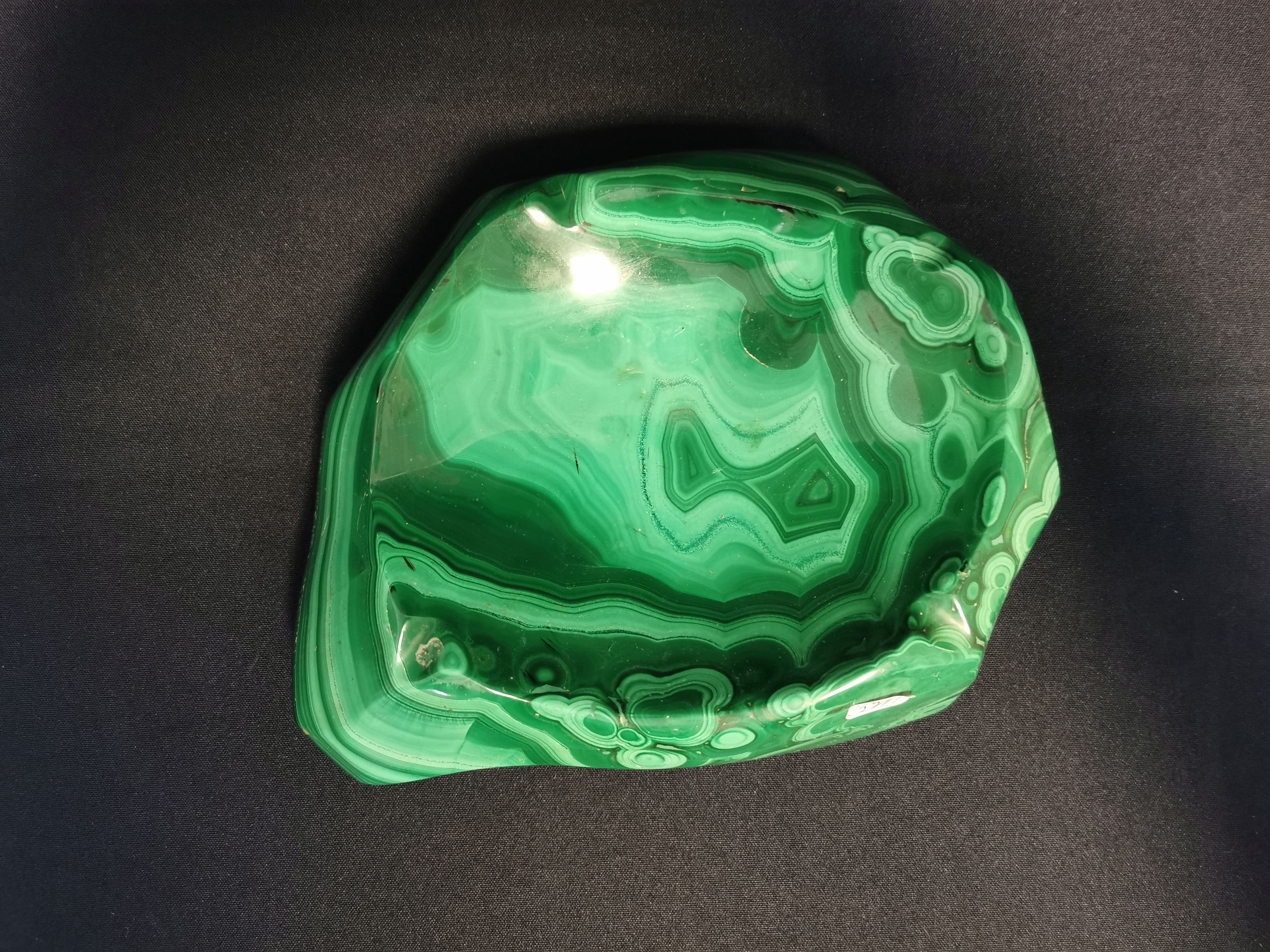 MALACHITE BOWL - Image 2 of 4