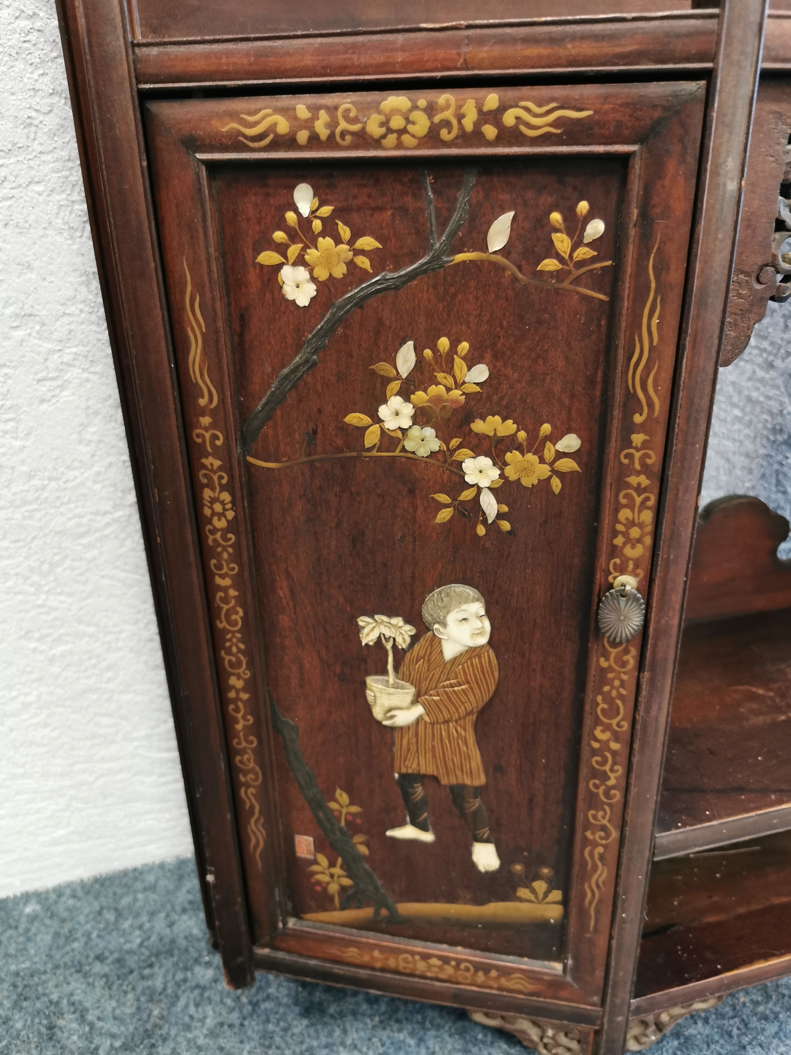 CHINOISE CUPBOARD / CABINET - Image 4 of 8