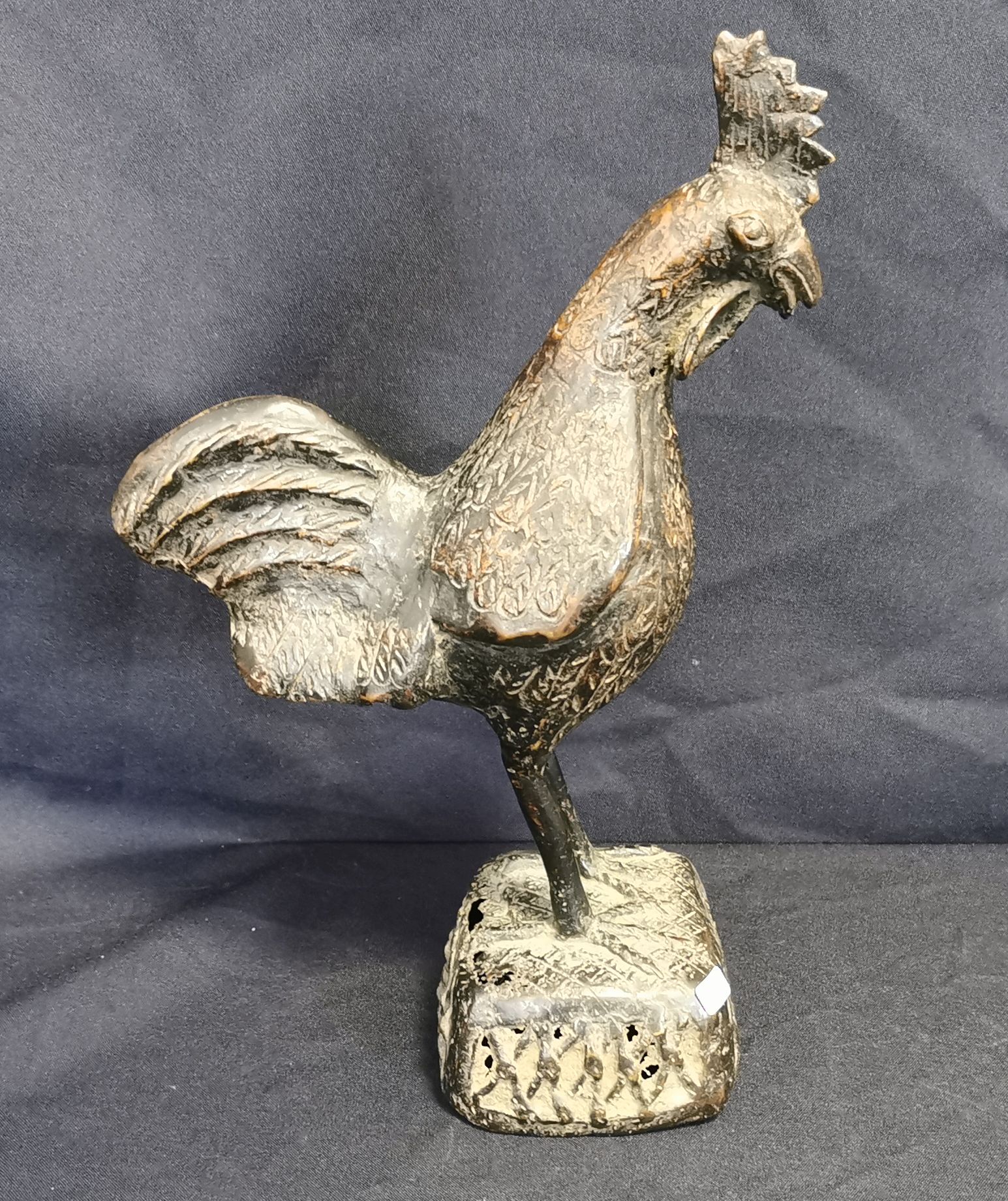 SCULPTURE  "ROOSTER" - Image 4 of 5