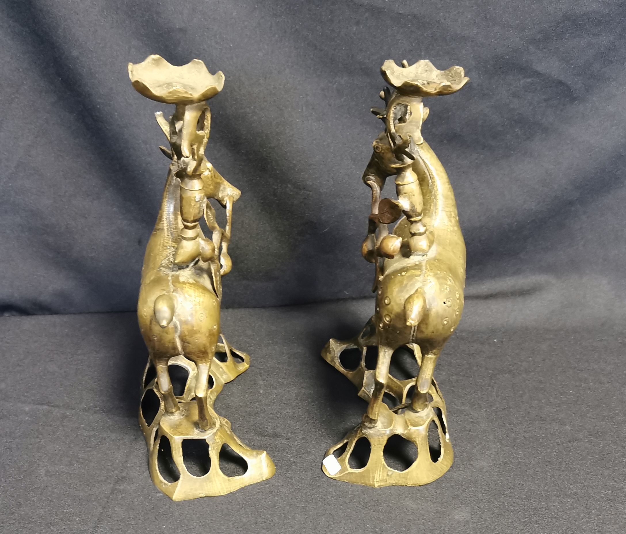 CANDLE STANDS "DEERS" - Image 4 of 5