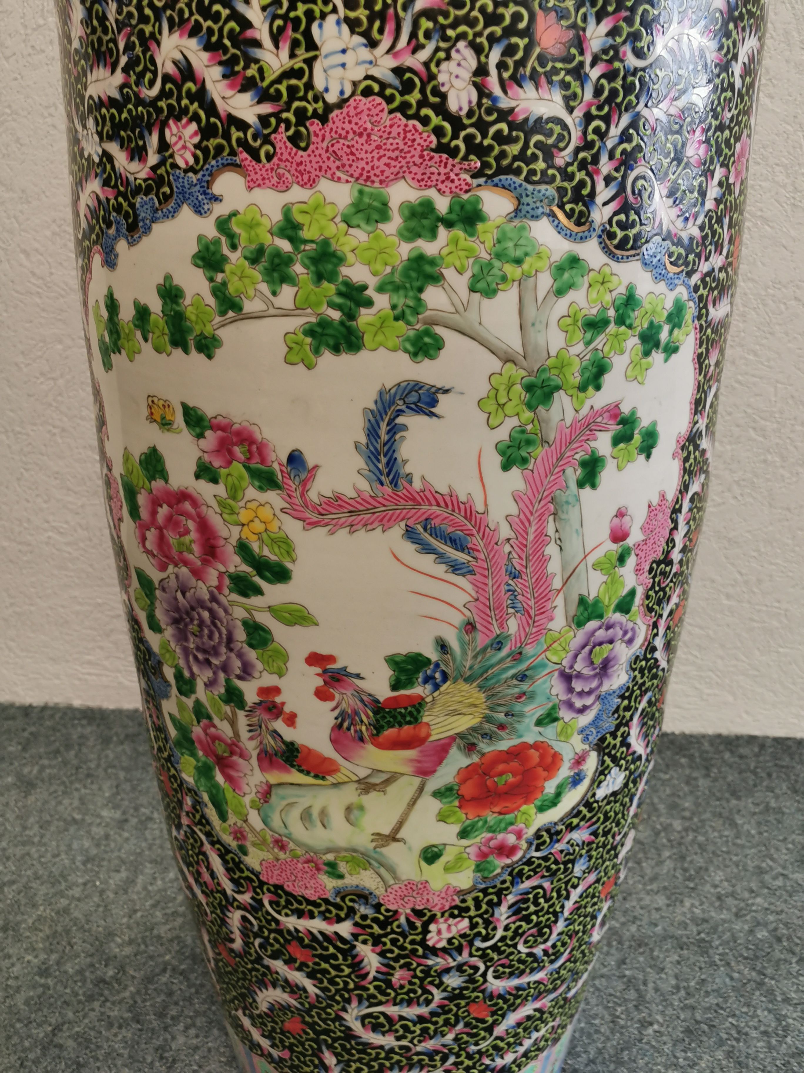 LARGE CHINESE VASE - Image 3 of 10