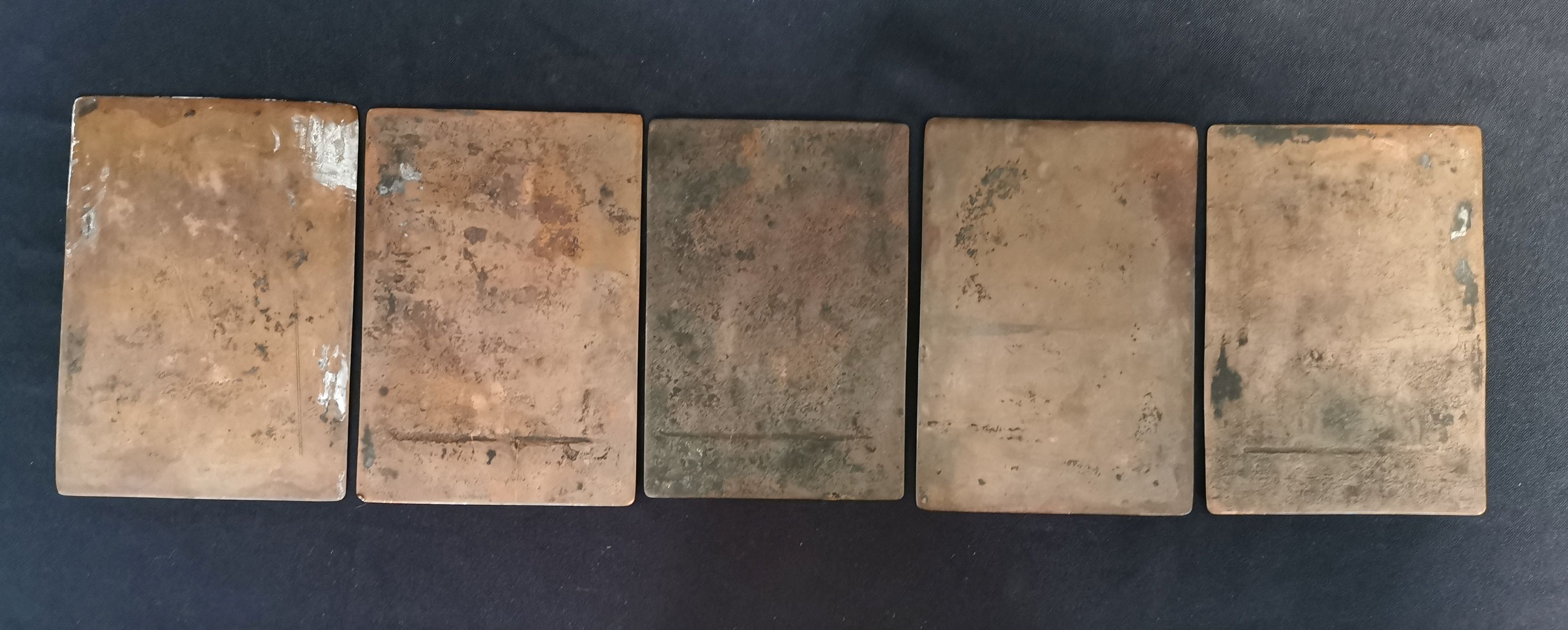 5 COPPER PLATES - Image 4 of 4