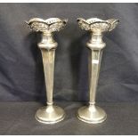 TWO VASES or TWO CANDLEHOLDERS