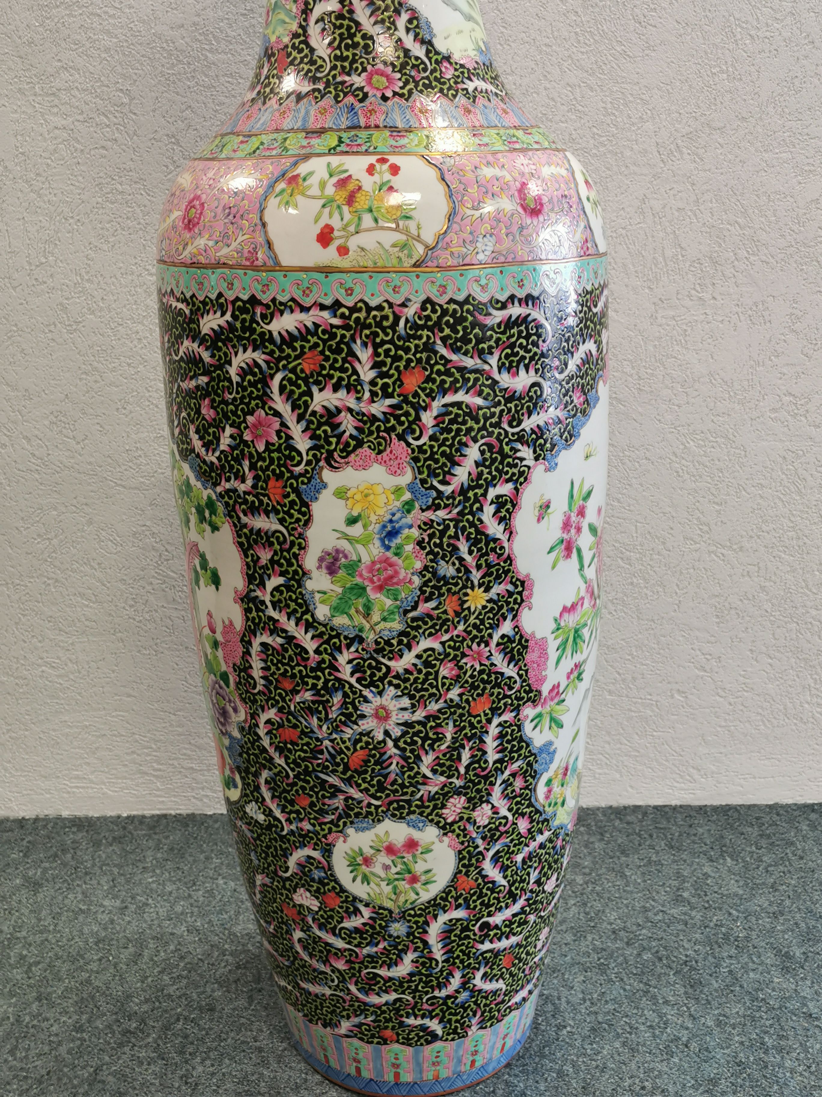 LARGE CHINESE VASE - Image 4 of 10