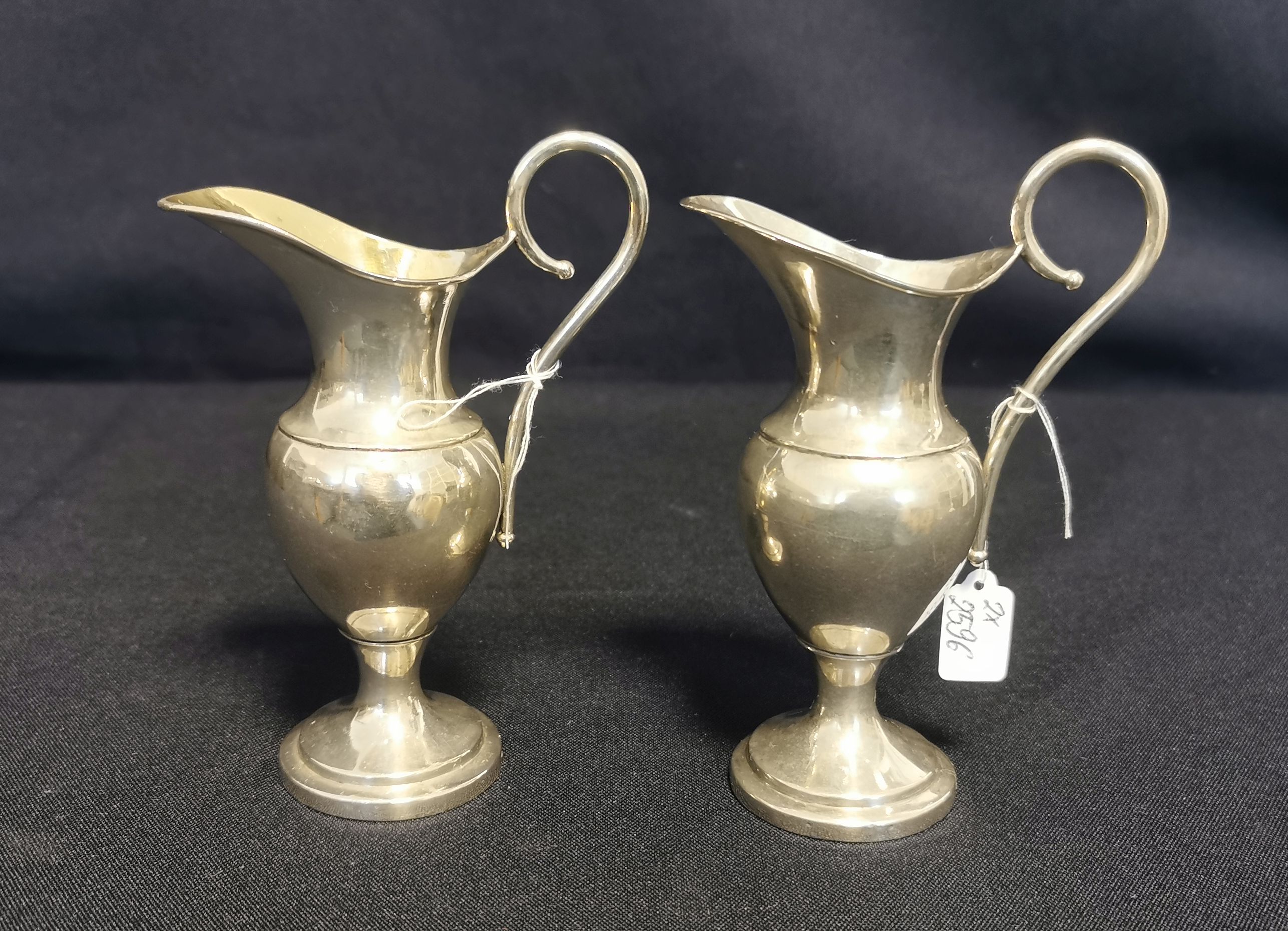 PAIR OF EMPIRE JUGS