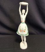 PORCELAIN FIGURINE "WOMAN IN TRADITIONAL COSTUME"