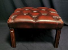 CHESTERFIELD FOOTSTOOL