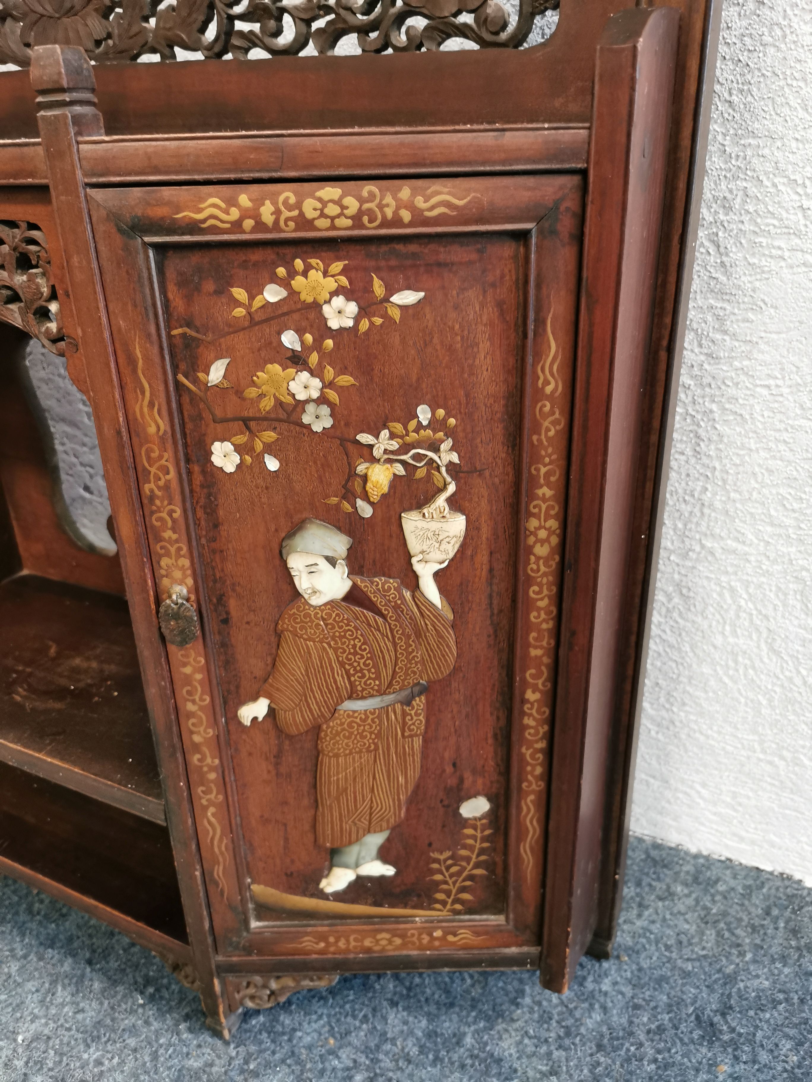 CHINOISE CUPBOARD / CABINET - Image 5 of 8