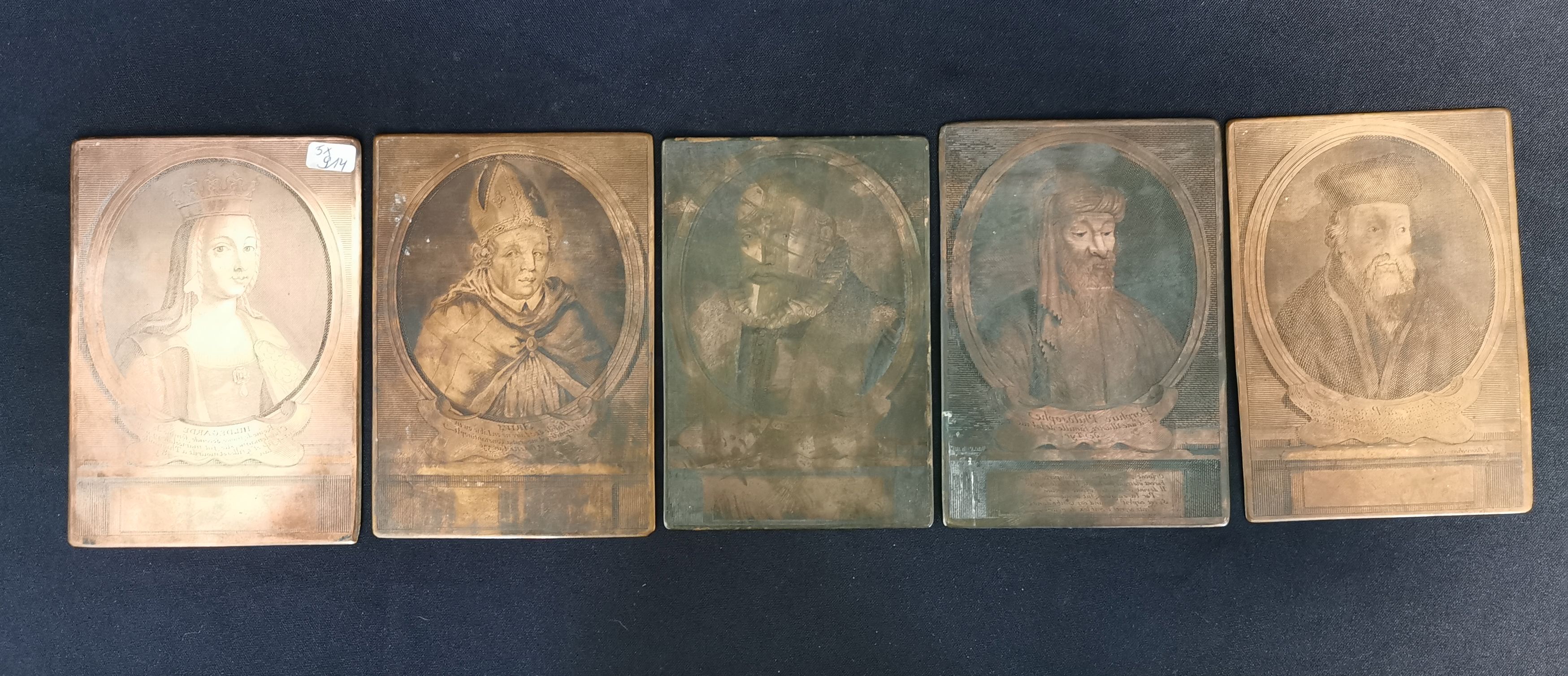 5 COPPER PLATES