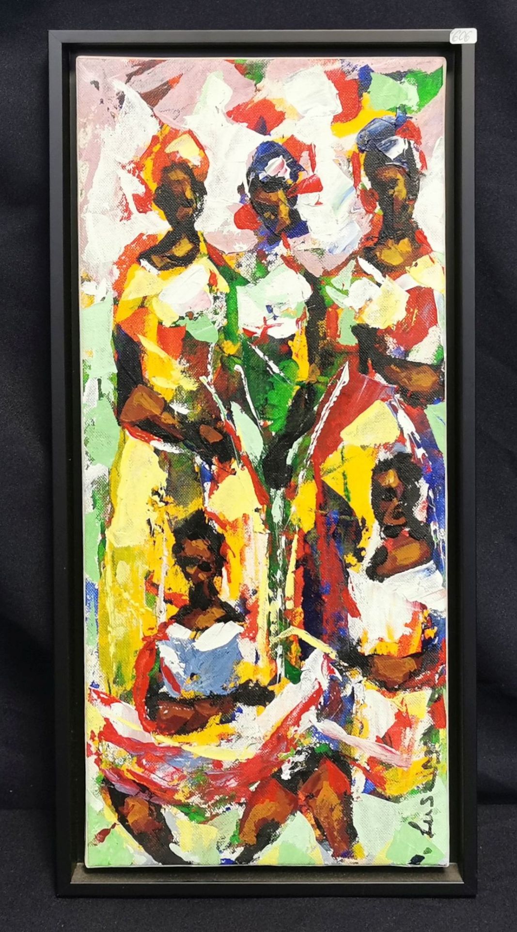 RAPHAEL KALALA LUSENGU PAINTING