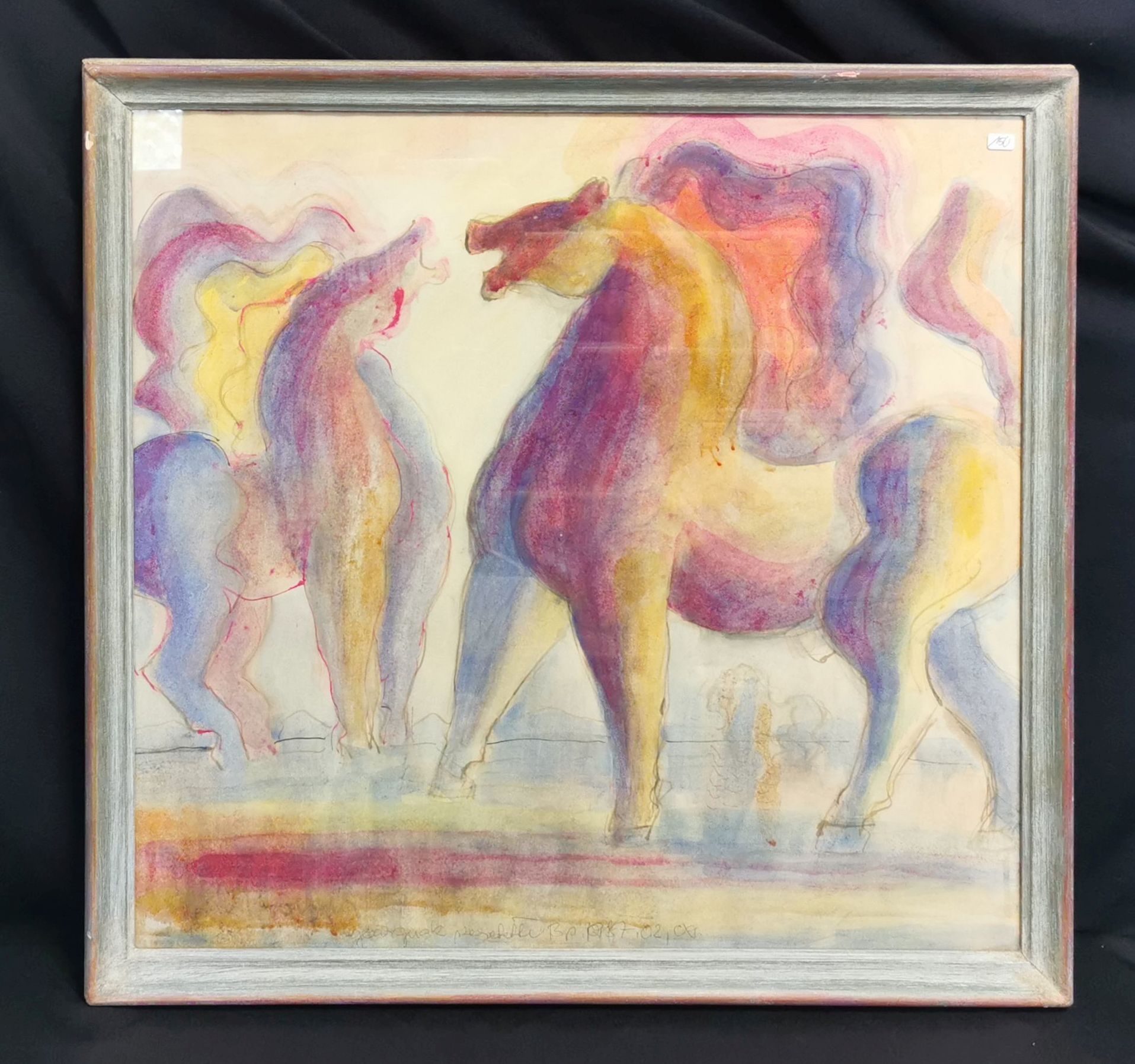 WATERCOLOUR "HORSES"