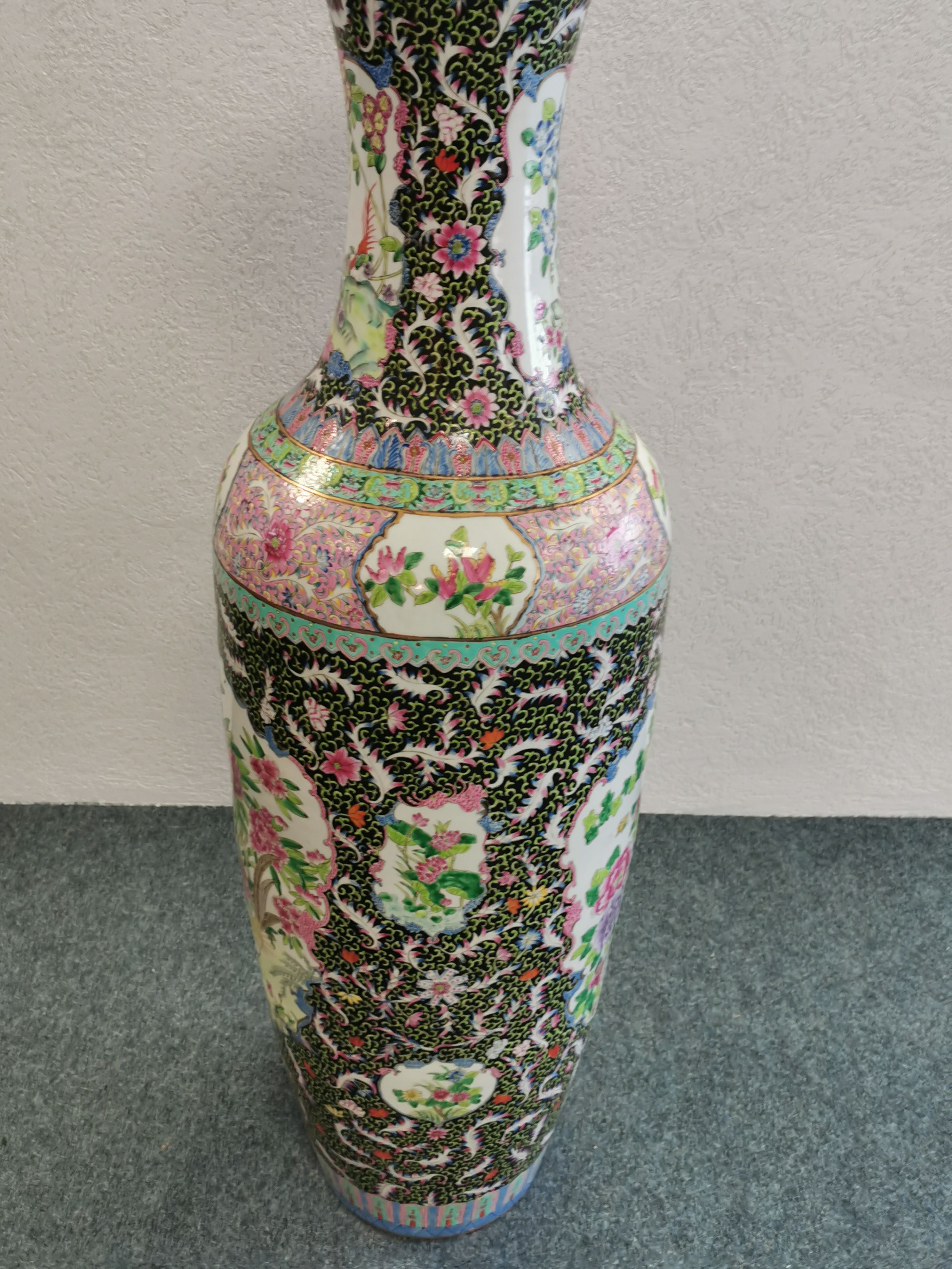 LARGE CHINESE VASE - Image 6 of 10