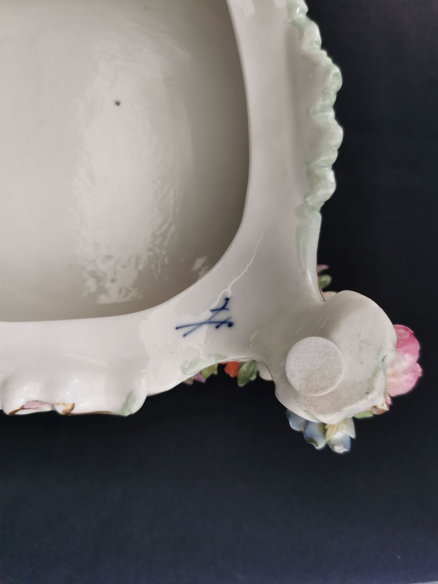 MEISSEN POTPOURRI VASE - Image 6 of 7