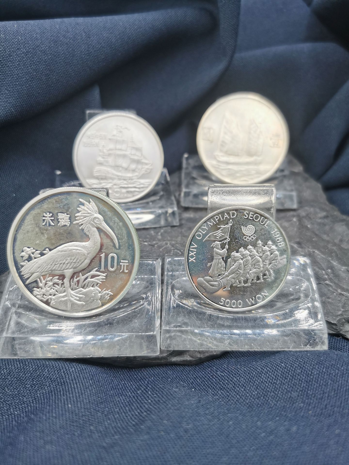 ASIAN SILVER COINS - Image 2 of 3