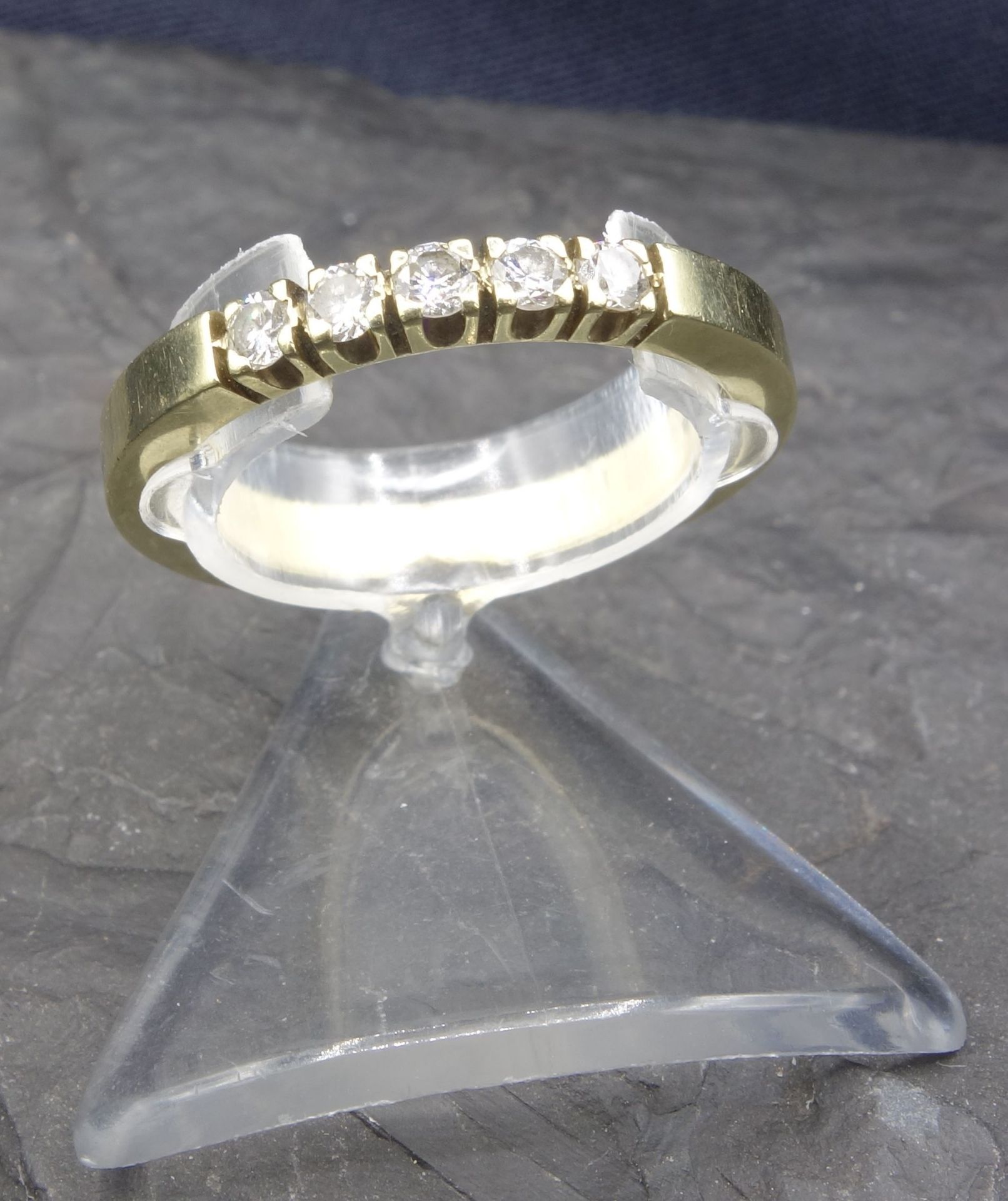 REVIERE-RING - 585er Gelbgold - Bild 2 aus 3