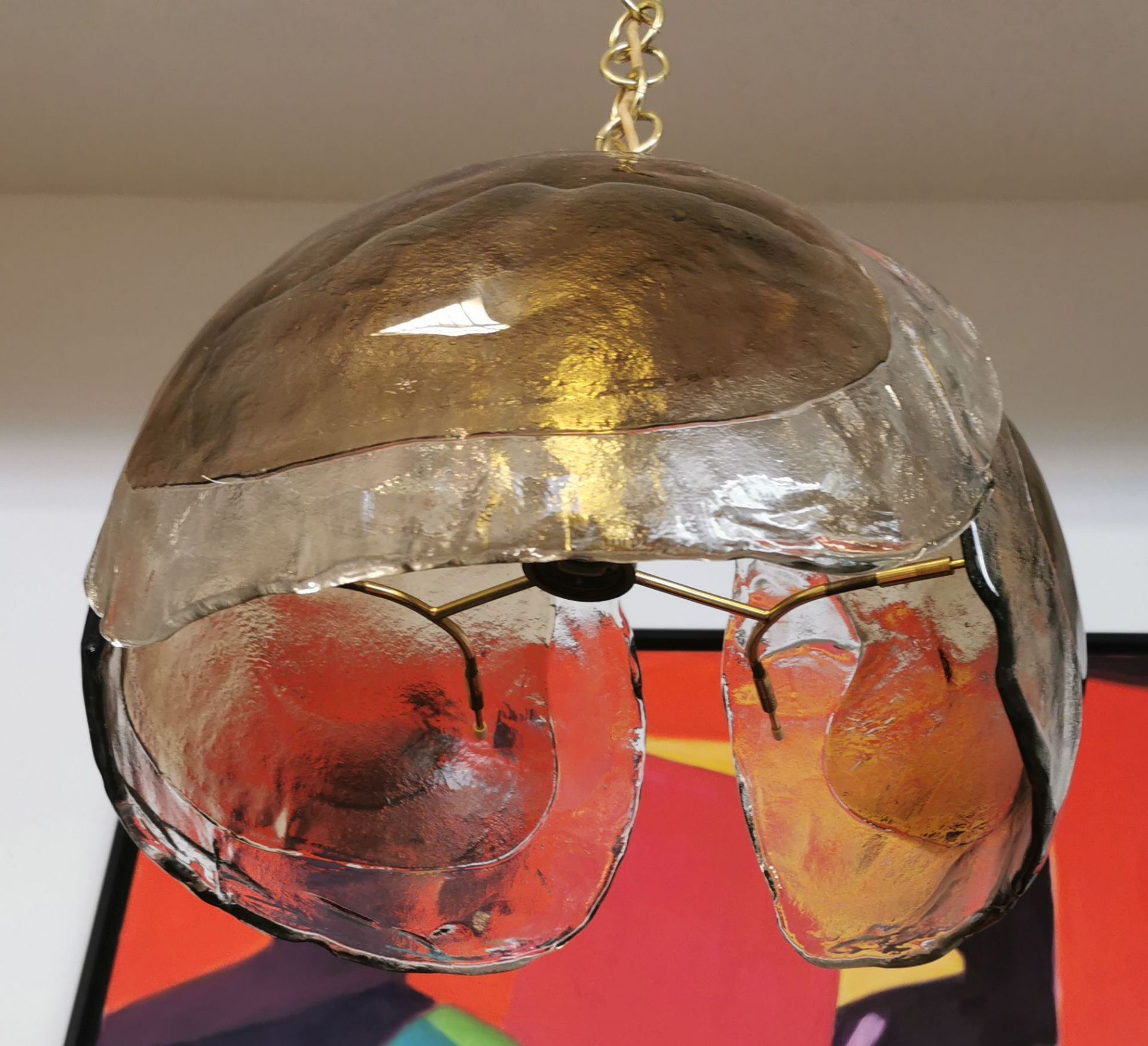 MID CENTURY CEILING LAMP - Image 3 of 4